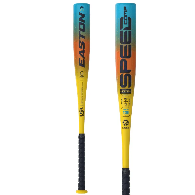 Baseball Bat With Fall Tones-2025 Easton SPEED COMP (-13) 2 5/8" USA Baseball Bat: EUS5SPC13