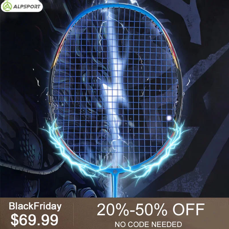 Badminton Racket With Stylish Look-ALPSPORT 10U BADMINTON RACKET-AIR