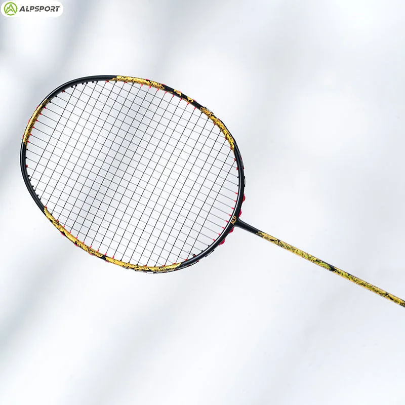 Badminton Racket With Mid-Flex Shaft-ALPSPORT 10U BADMINTON RACKET-GD