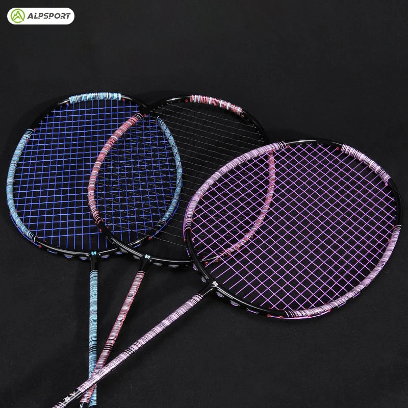 Badminton Racket With Dry Handling-ALPSPORT 4U BADMINTON RACKET-BH