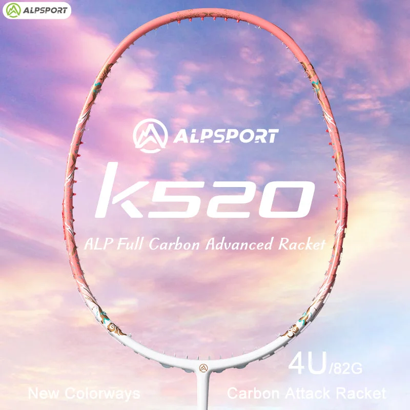 Badminton Racket With Pro-Grade Build-ALPSPORT 4U BADMINTON RACKET-K520