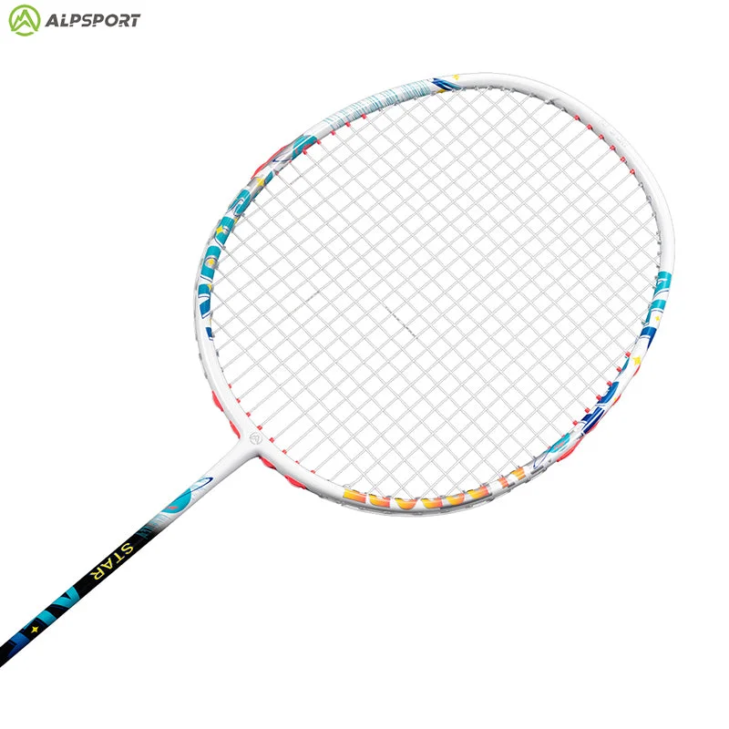 Badminton Racket With Pro Endorsements-ALPSPORT 4U BADMINTON RACKET-STAR