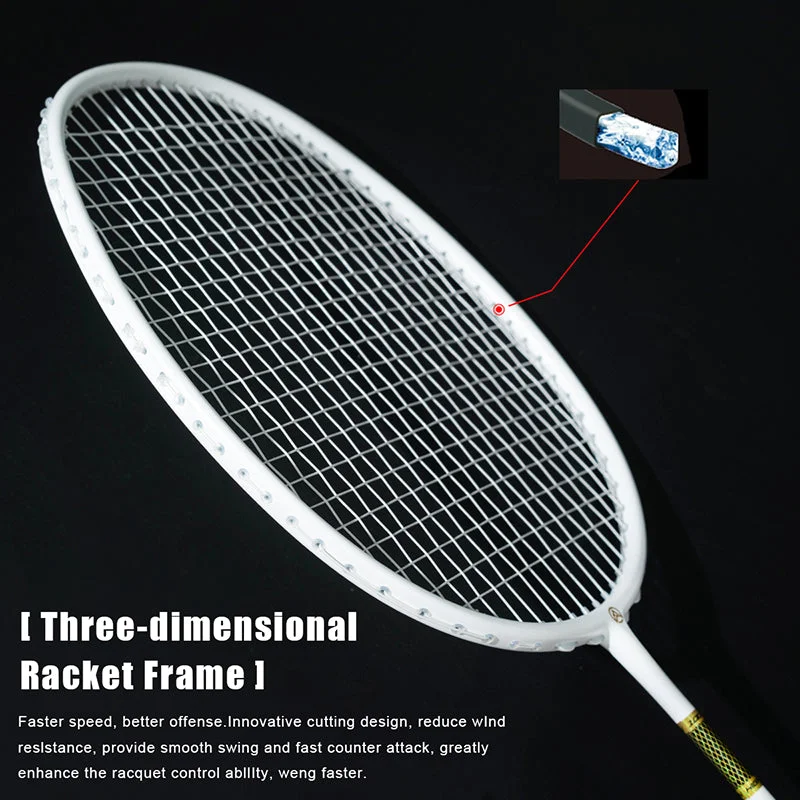 Badminton Racket For Soft Feel-ALPSPORT 4U BADMINTON RACKET-ZJ3.0