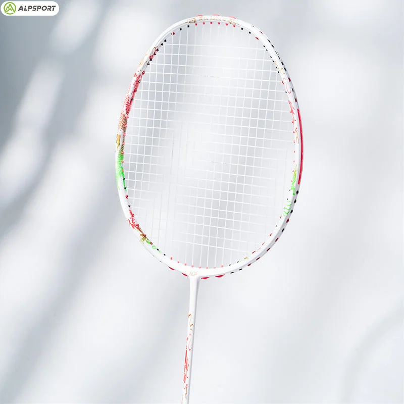 Badminton Racket For Group Lessons-ALPSPORT 4U Dragon Badminton Racket-FS