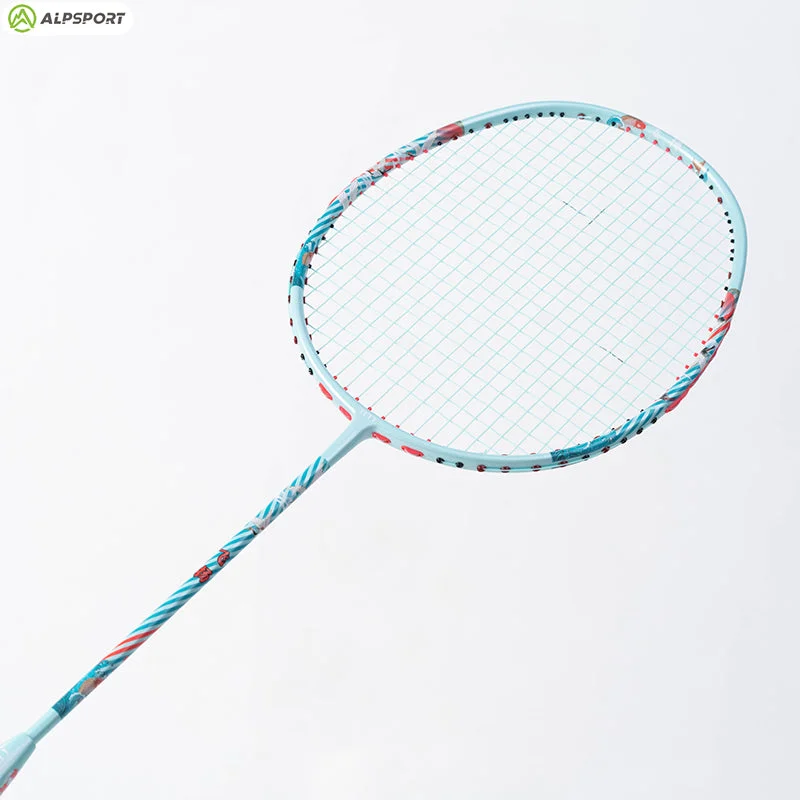 Badminton Racket With Eco-Friendly Materials-ALPSPORT 6U BADMINTON RACKET-FY