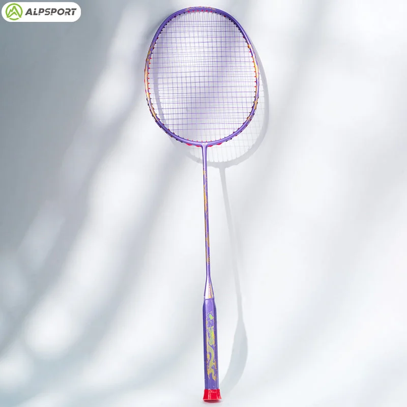 Badminton Racket With Coastal Vibes-ALPSPORT 8U BADMINTON RACKET-JL