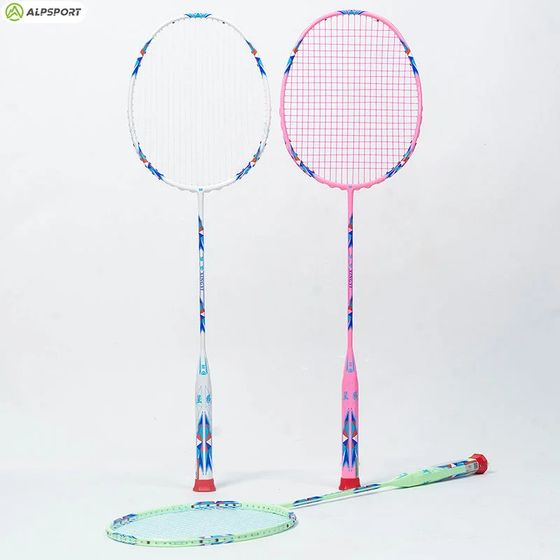 Badminton Racket With Stiff Frame-ALPSPORT 8U BADMINTON RACKET-XY