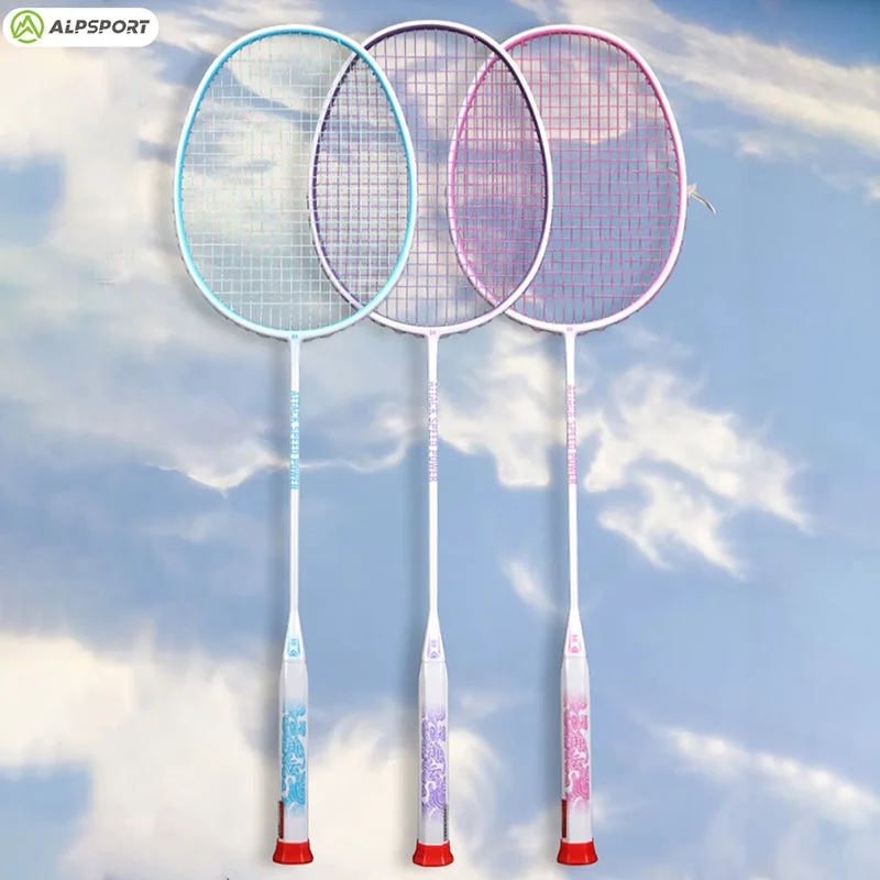 Badminton Racket For Club Players-ALPSPORT 8U BADMINTON RACKET-YY