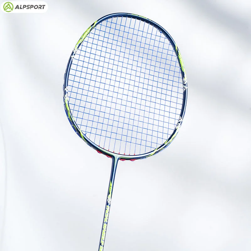 Badminton Racket With Neon Accents-ALPSPORT Peking Opera 9U Badminton Racket-LP