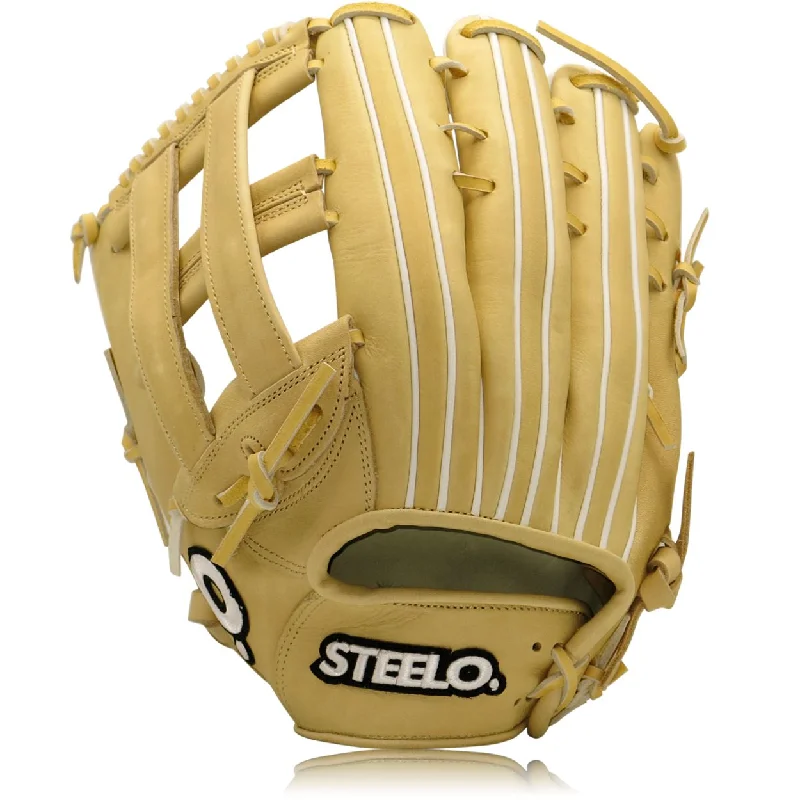 Baseball Bat With Reflective Tape-Camel 'Hype 1' PRO HYDE™ Series Outfielder's Glove - 12.75 Inch LHT