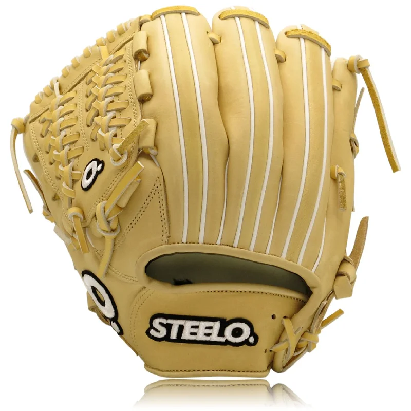 Baseball Bat With Subtle Colors-Camel 'Hype 1' PRO HYDE™ Series Pitcher's Glove - 11.50 Inch LHT