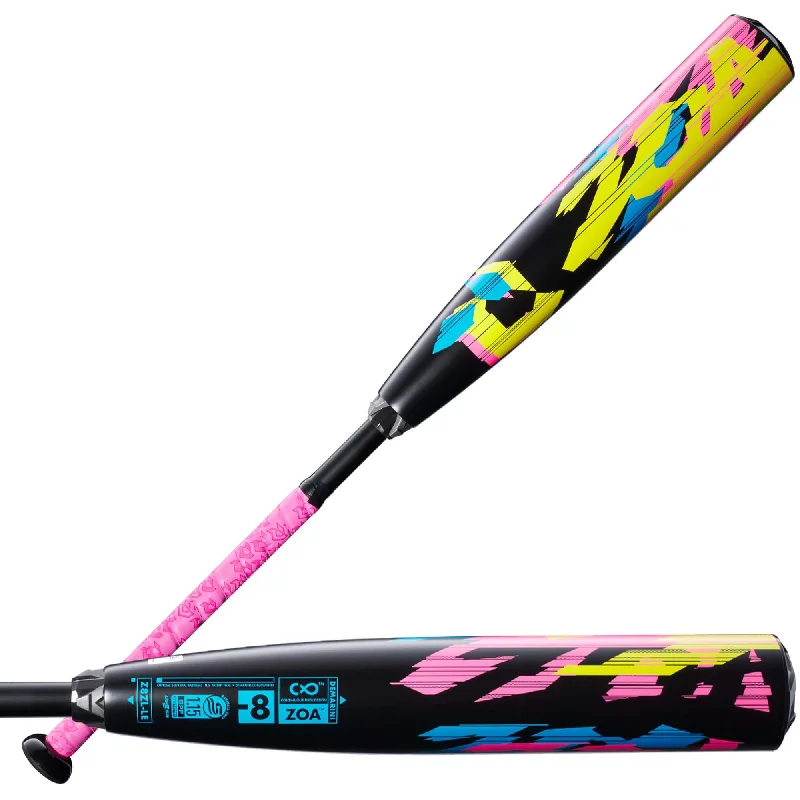 Baseball Bat For High School Athletes-Demarini 2023 Zoa Glitch USSSA -8