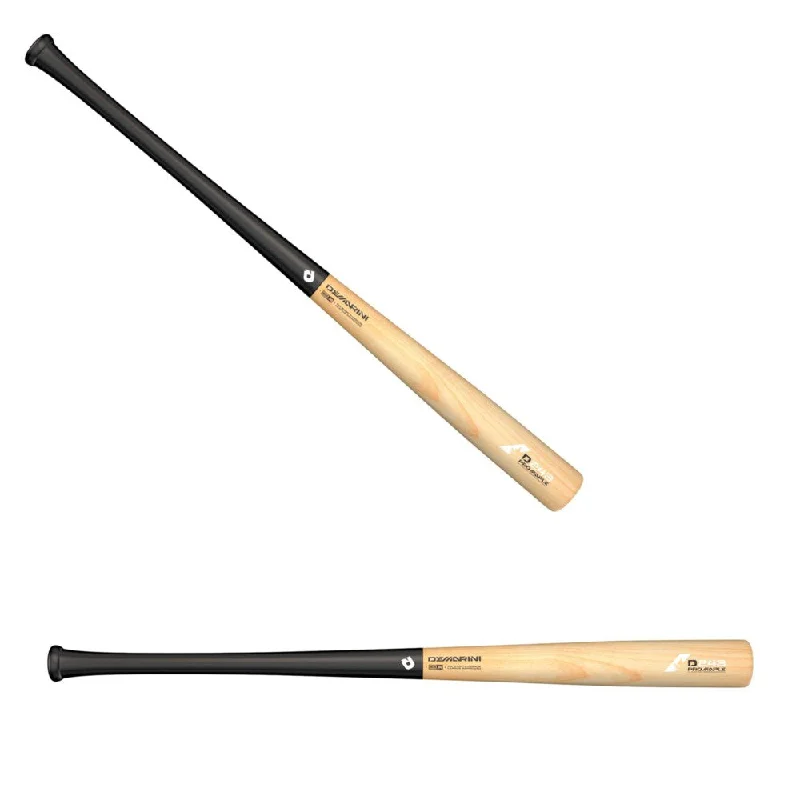 Baseball Bat With Subtle Colors-DeMarini D243 Pro Maple WTDX243BN18 Wood Composite Baseball Bat (-3)