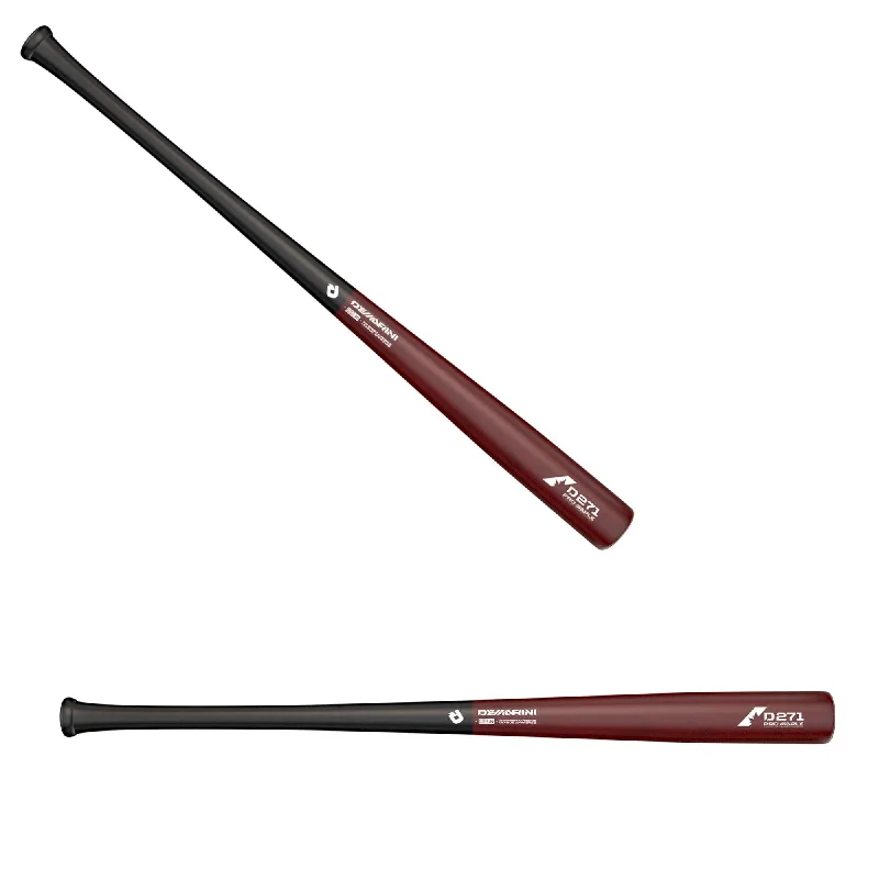 Baseball Bat With Birch Build-DeMarini D271 Pro Maple WTDX271BW18 Wood Composite Baseball Bat (-3)