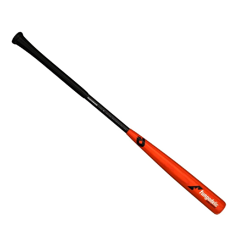 Baseball Bat For Grass Fields-DeMarini Fungodelic Pro Maple Wood Composite Fungo Bat WTDXFUNDE1835