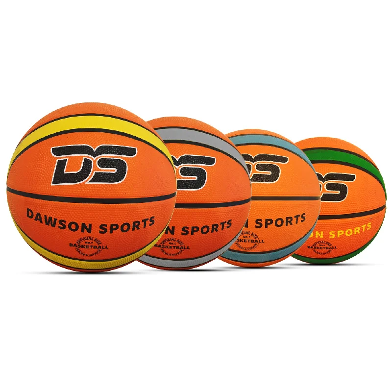 Basketball With Lightweight Build-Rubber Basketball (4 sizes available)