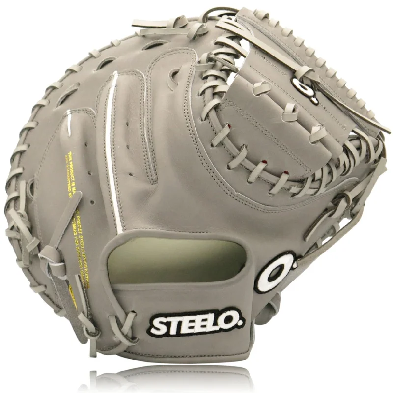 Baseball Bat With Squad Designs-Grey 'Hype 1' PRO HYDE™ Series Catcher's Mitt - 33.00 Inch RHT