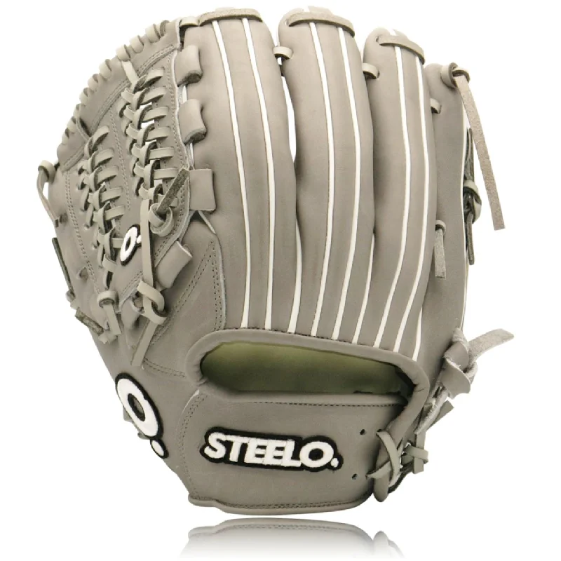 Baseball Bat With Twitter Hype-Grey 'Hype 1' PRO HYDE™ Series Pitcher's Glove - 11.50 Inch LHT