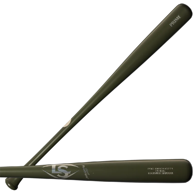 Baseball Bat With Anti-Slip Grip-Louisville Slugger Prime C271 Birch Baseball Bat