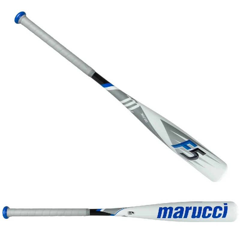 Baseball Bat With State Pride-Marucci F5 MSBF5X10 Big Barrel Baseball Bat - Drop 10