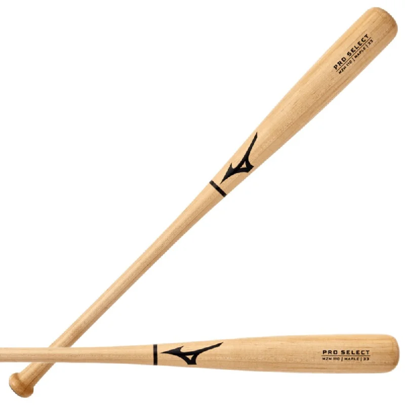 Baseball Bat With National Colors-Mizuno MZM 110 Pro Select Maple Wood Baseball Bat