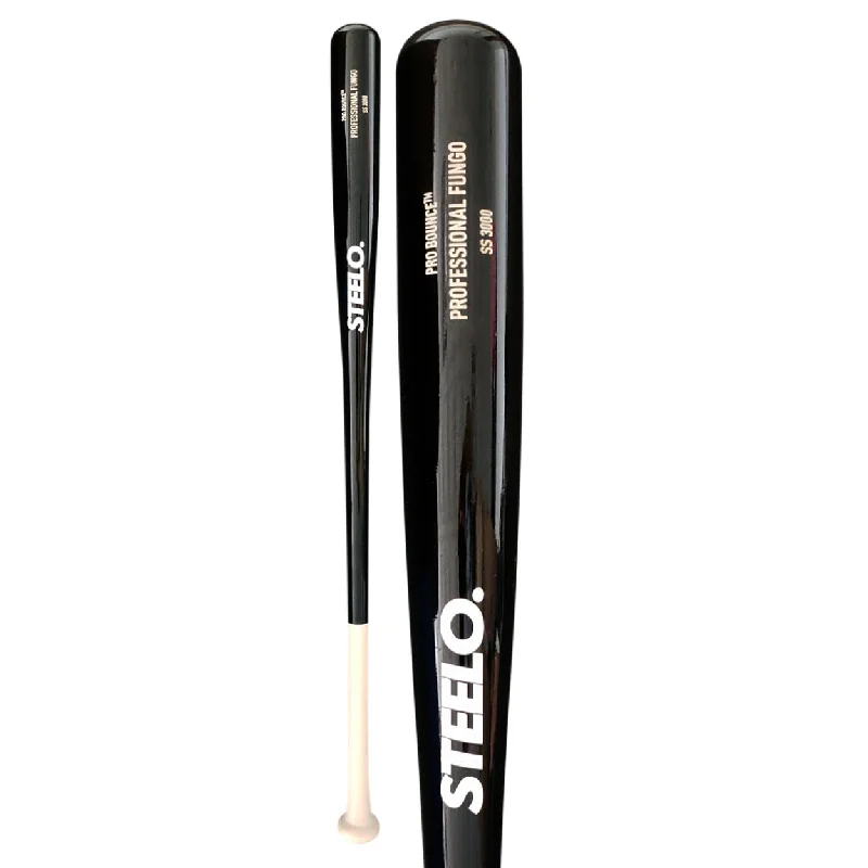 Baseball Bat For Senior Players-Pro Bounce™ 3000 Maple Fungo Bat - Natural/Black