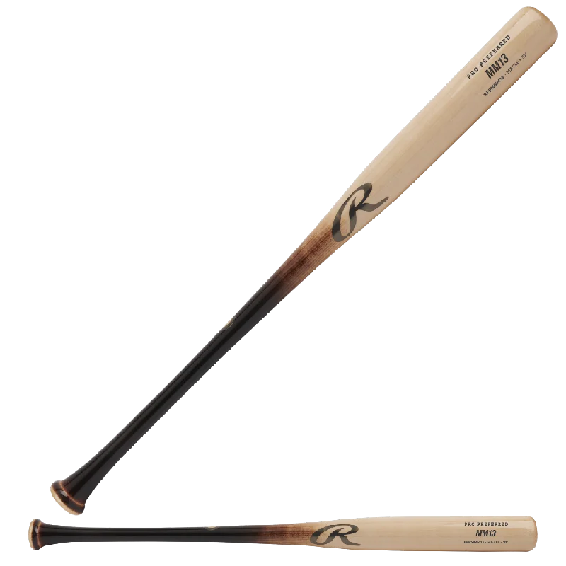 Baseball Bat For Arm Comfort-Rawlings Pro Preferred Maple Wood Baseball Bat RPPMMM13