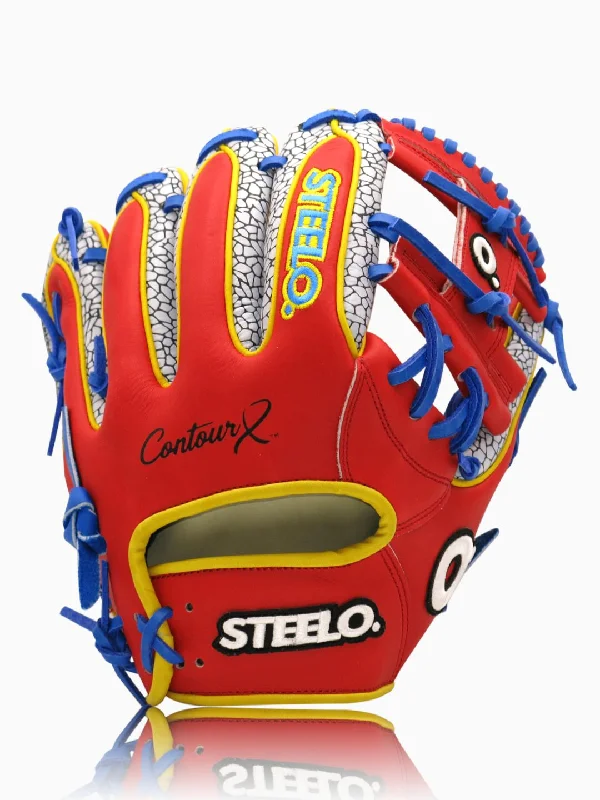 Baseball Bat For Dry Fields-Red-Blue Cement ContourX™ Series Infielder's Glove - 11.50 Inch RHT