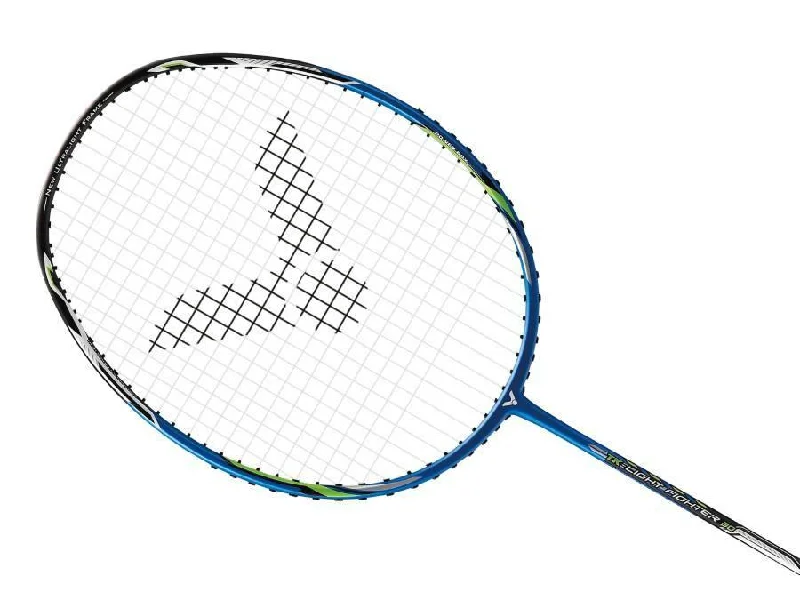 Badminton Racket With Local Club Logos-VICTOR Thruster-K Light Fighters 30 Strung (Ultra Light)