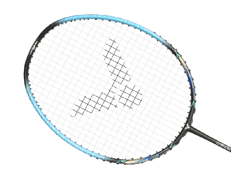 Badminton Racket With Agility Boost-Victor x Marvel Thor Mjolnir Thruster K (Pale Blue) 2024