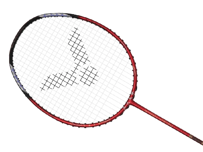 Badminton Racket With Celebrity Use-Victor x One Piece Kitetsu III Drive X (Red)