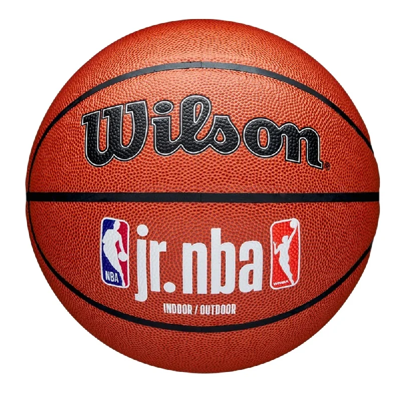 Basketball With Bounce Control-Wilson NBA Jr. Family Indoor/Outdoor Basketball Size 6