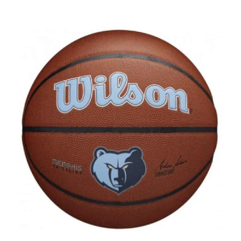 Basketball With Size 7-Wilson NBA Team Alliance Bskt Memphis Grizzlies Basketball