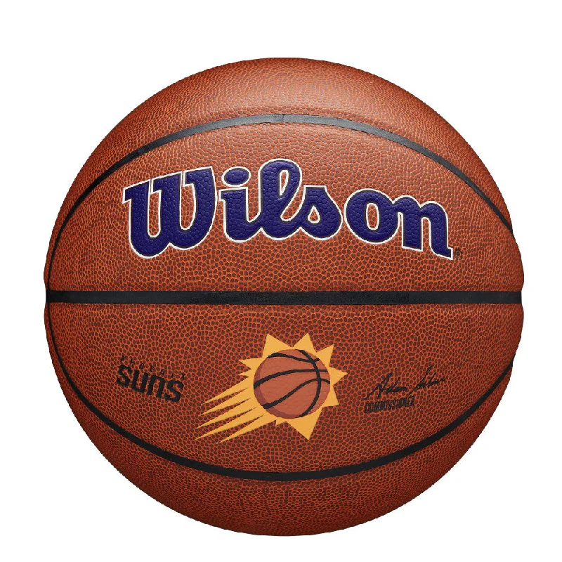 Basketball With Coach Approval-Wilson NBA Team Alliance Bskt Phoenix Suns Basketball