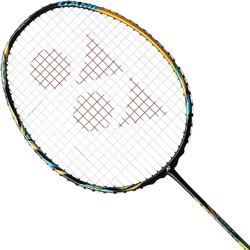 Badminton Racket With 90s Vibes-Yonex Astrox 88 D Game (Camel Gold)