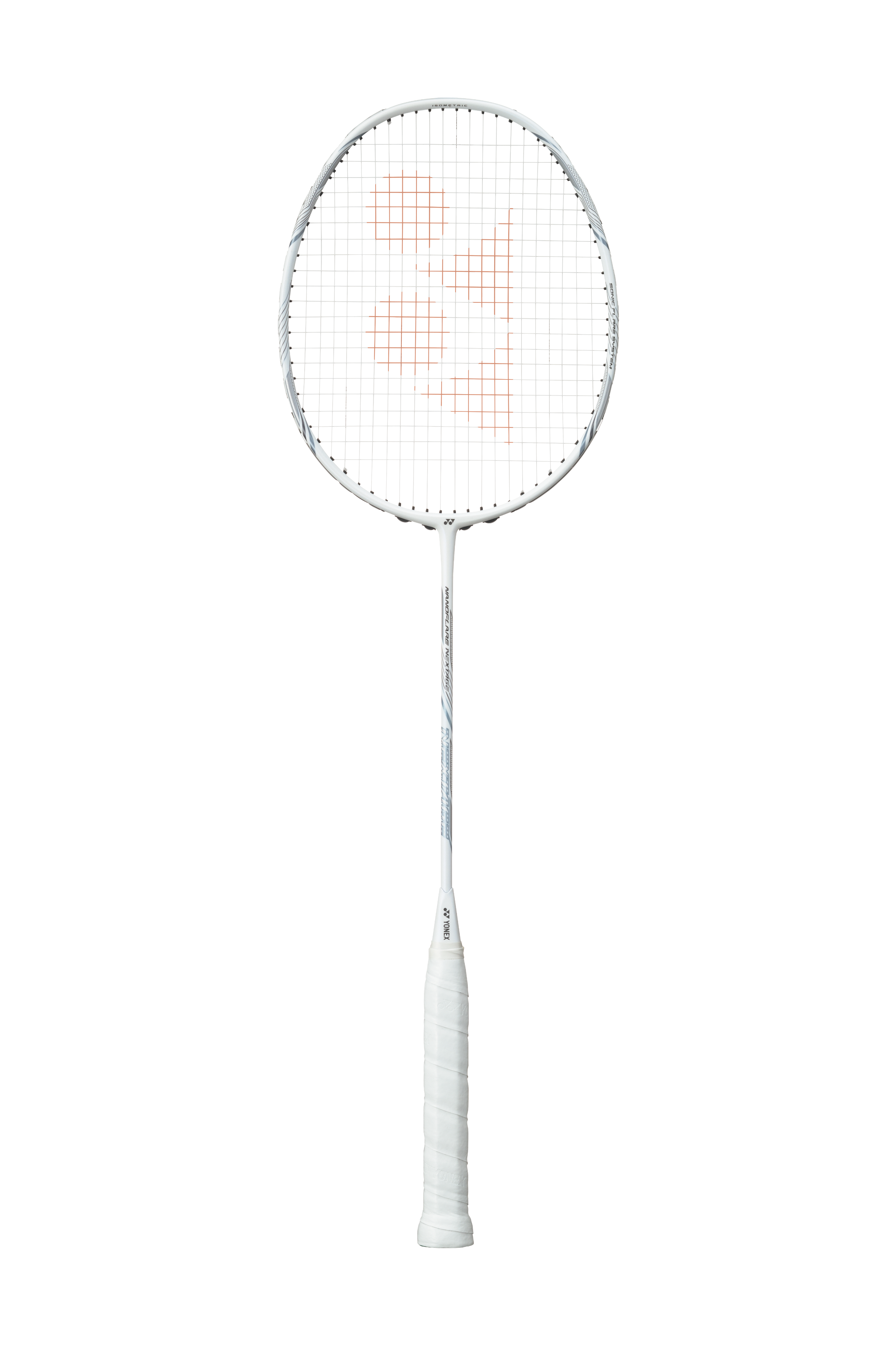 Badminton Racket With Flash Sales-Yonex Nanoflare Nextage (White/Gray)